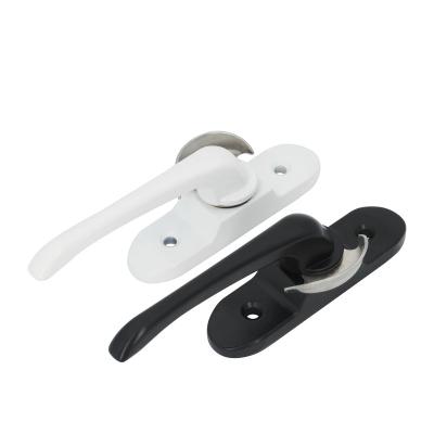 China Modern Aluminum Zinc Alloy Window Lock Accessories Sliding Window Cam Crescent Belt Locks For Upvc Door Hardware for sale