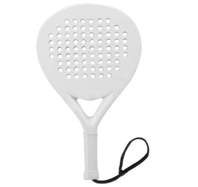 China Professional High Quality Carbon Fiber Custom Diamond Shape Padelracket Padel Paddle Tennis Racket for sale