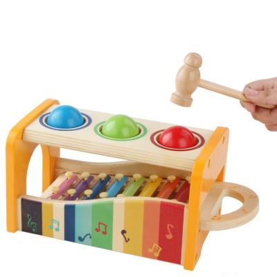 Chine Bébé en bois de xylophone de huit jouets musicaux en bois des notes 15cm à vendre