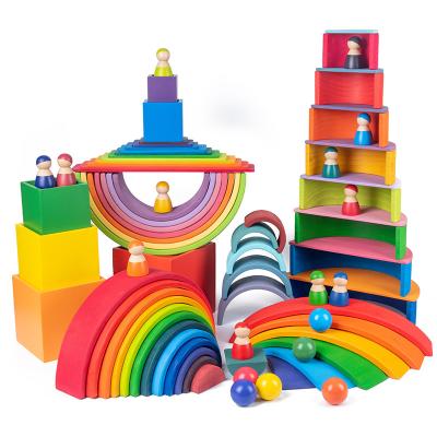 China Spel 60cm de Natuurlijke Houten Gravure van de de Babylaser van de Regenboogstapelaar Te koop