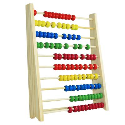 China Bereken 26Cm Houten Wiskunde Toy Counting Beads Toy Abacus Onderwijs Te koop