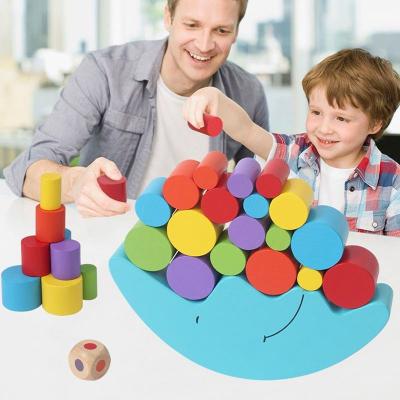 Китай Деревянная игра баланса луны Montessori для предыдущий учить продается