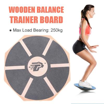 China 250kg Load 39.5cm Kids Wooden Balance Board For Sensory Integration Training for sale