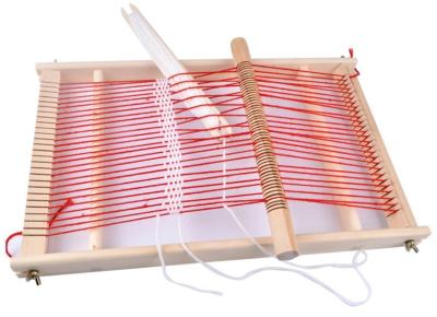 China Multifunction Children Large Wooden Weaving Loom for sale