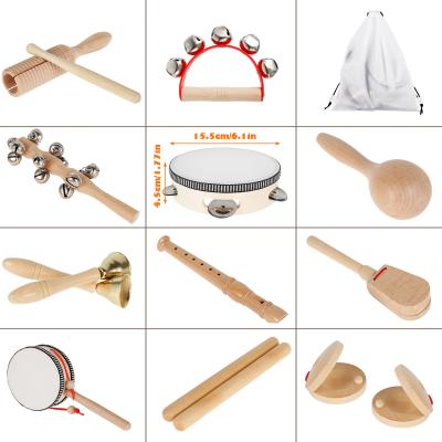 China Percussion Wooden Musical Toys For Toddler Educational for sale