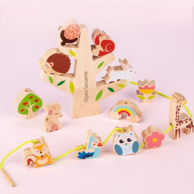 Cina Forest Music Animal Balanced String di legno borda le particelle elementari educative in vendita