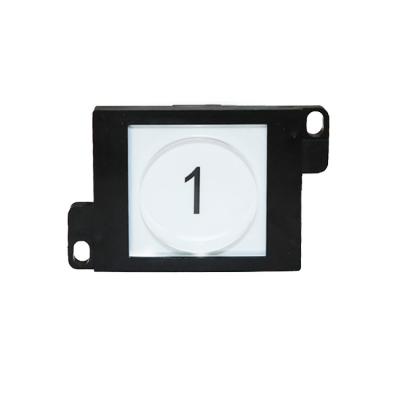 China Knoop gelijkstroom 24V van Touchless van de duw de Acryl Stabiele Lift voor Lift Wit Licht Zonder contact Te koop