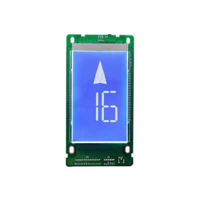 China Parallel DC 24V 7 Segment LCD Display LOP COP Elevator Display Board Indicator for sale