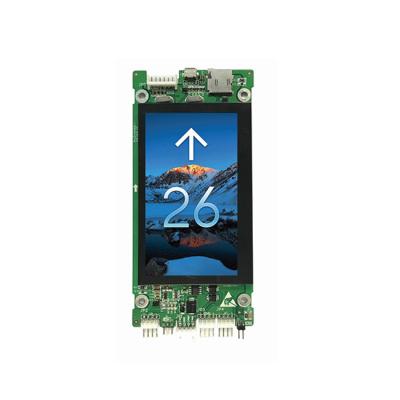 China 4.3 Inch 7 Segment Display Elevators Spare Parts Cop Color Tft Display for sale