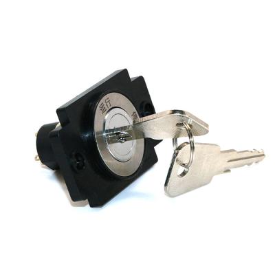 China 28mm Square Elevator Push Button Switch For Lock Button Elevator Key Switch for sale