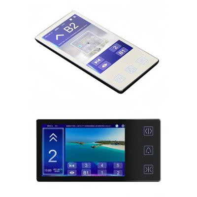 Cina 10.1 pollice ascensore elettrico Smart touch screen ascensore touch cop Lop pannello di controllo ascensore Tft ascensore display macchina auto in vendita