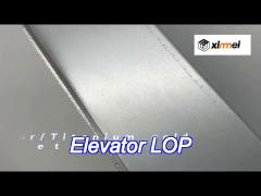 embedded elevator landing operating panel lift lop with box