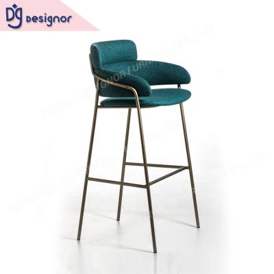 China DG Modern Luxury Modern Designer Living Room Cafe Stool Bar Chair for sale