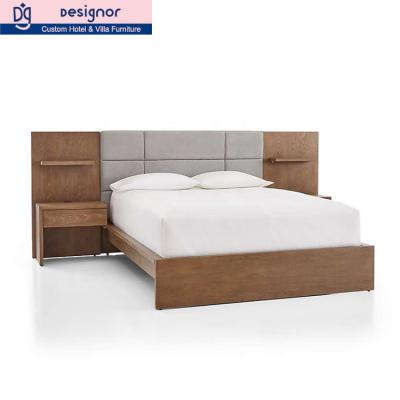 China (Adjustable Custom Wooden Bed Other Room Prices) DG201019BA1 Larger Than Other Bedroom Furniture Set Modern for sale