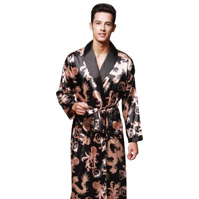 China QUICK DRY milk silk pajamas for men set new arrive Pj sets night robes 2021 for sale