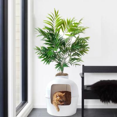 China Good Pet Cat Dog House Modern Design Hidden By Substance Viable Innovation Cat Bed 2 In 1 New Design Cat Litter Planter for sale