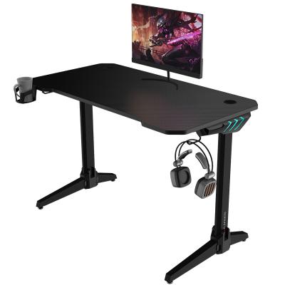 China (Height) 2021 New Latest Adjustable Design Led Gaming Table PC Computer Gaming Desk for sale