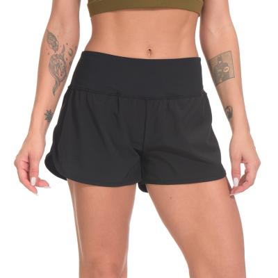 China QUICK DRY Woman Fitness Loose Athletic Women Sports Running Shorts for sale