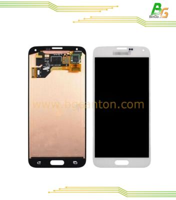 Chine Écran d'affichage à cristaux liquides de rechange pour l'affichage de Samsung S5 avec l'Assemblée I9600 de convertisseur analogique-numérique d'écran tactile à vendre