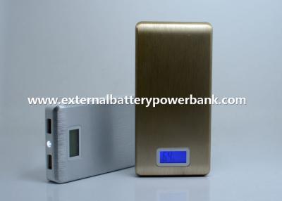 China 12000mah Dual Port External Battery Portable Power Bank with LCD Display for iPhone 6 for sale