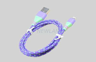 China Cable del cargador USB del iPhone de la eficacia alta, cable del cargador USB del iPhone 6 en venta