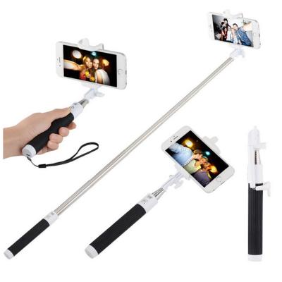 Китай Миниой связанная проволокой портативной машинкой ручка Bluetooth Monopod Selfie, сложенное Selfie штанга продается