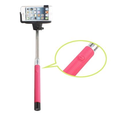 China Adjustable Wireless Bluetooth Monopod Selfie Stick with Remote Shutter Function for sale