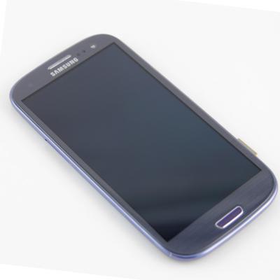 Cina Schermo LCD della galassia S3 i9300 di Samsung delle parti di ricambio del telefono cellulare + Assemblea del convertitore analogico/digitale di tocco in vendita