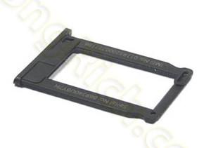 China Black Apple Iphone Replacement Parts , iPhone 3G SIM Card Tray Holder Replacement Part for sale