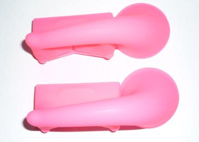 China Pink silicone promotional gift iphone 4 speaker replacement with soft and flexible stand for sale