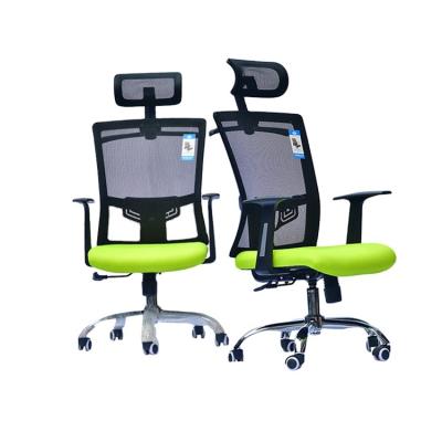 China Other Wholesale Staff Chair Adjustable Fabric Mesh Cheap Folding Office Chair With Wheels for sale