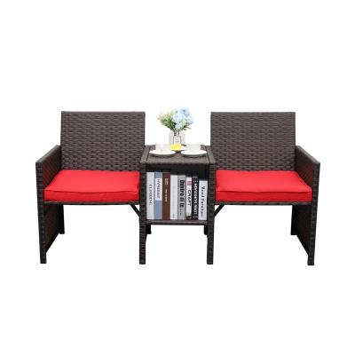 China Eco-friendly\UV Resistant\Water Proof\Weather Resistant Garden Furniture Set Outdoor Rattan Furniture Set for sale