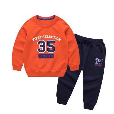 China OEM Casual Children's Office Long Sleeve Pants Set Sports Boys And Girls Kids Casual Clothing Set Spring Autumn for sale