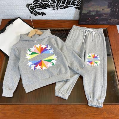 China Wholesale Casual Smart Hoodie Children's High Quality Leisure Sports Cotton Cloth Fashion Sports Suit for sale