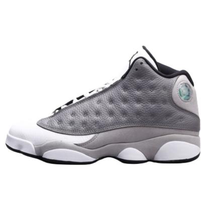 China Sports Active Premium Genuine Leather AJ13 Panda Basketball Shoes - Men's and Women's Love and Respect Edition Black/White/Red for sale