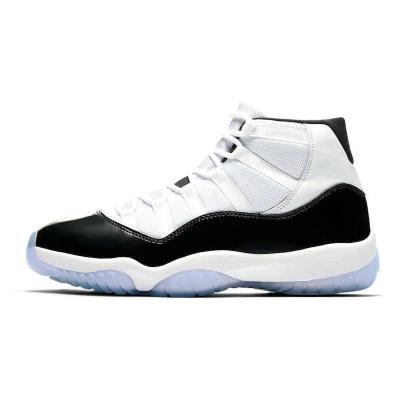 China Sports Active Famous designer basketball shoes retro 11 s navy cool gray aj11 males and females in black and white sports shoes size 36-47 for sale