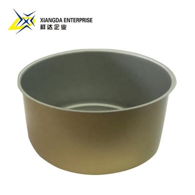 China Non Puddle Food Grade Wholesale 2pc Easy Open End Tin Can Can Food 842# Tin Can Tin For Tuna Packing for sale