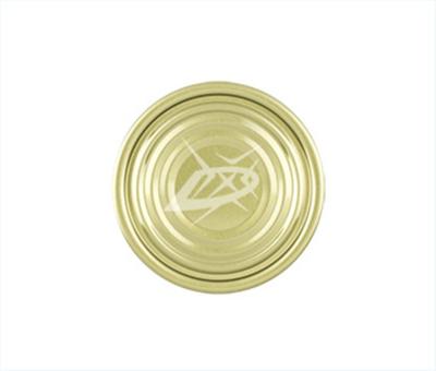 China Non Spill Food Packaging 214# Diameter 70mm Tinplate Bottom Lids Round Bottle Normal Tinned End For All Kinds Of EOE for sale