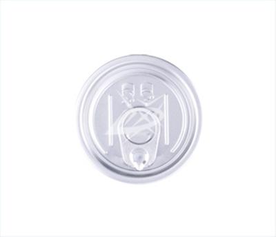 China Non Reverse 83.3mm 307 EOE Aluminum Round Pull Ring Canning Jar Lids Easy Open Ends for sale