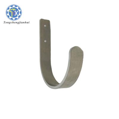 China Heavy Industry Customized Flat Sheet Metal Stainless Steel J Shape Single Hook For Wall for sale