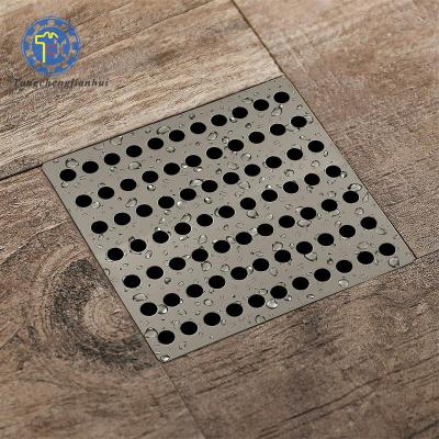 China Modern Rust Vs Square Stainless Steel Floor Drain Lid Or Metal Drain Grate for sale