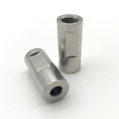 China Auto Parts Customized CNC Machined Galvanized Steel / Copper Pipe Sleeve for sale