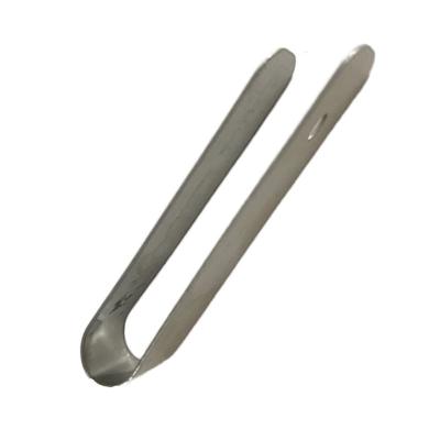 China Custom Spring Steel Or Stainless Steel Medical Applications U-Shape Clip For Retention for sale