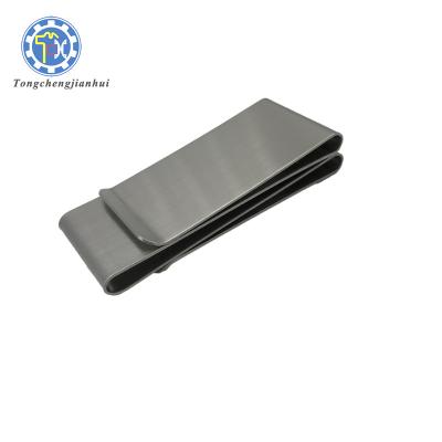 China Silver Clip Customized Acceptable Metal Carbon Steel Silver Clip With Customized Logo for sale