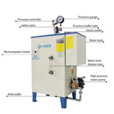 China VERTICAL High Pressure Stainless Steel Steam Boiler 18kw Electric Steam Generator For Garment Clothes for sale