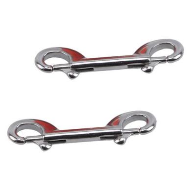 China Safety Double Eye Stainless Steel Bolt Hook / Snap Bolt Snaps for sale