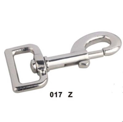 China Zinc Alloy Pet Hook Nickel Plating Trigger Bolt Snap Hooks Model 017Z for sale