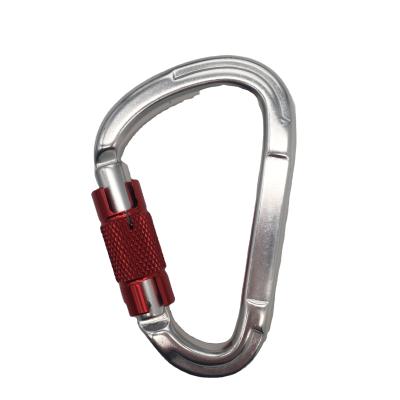 China Eco - Friendly Outdoor Aluminum Alloy Traveling Bag Luggage Security Pear Carabiner for sale