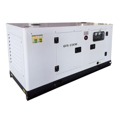 China 10k 10 KW 10kw Silent Diesel Generator 400V 3 Phase With Brushless Alternator GF3-10KW for sale