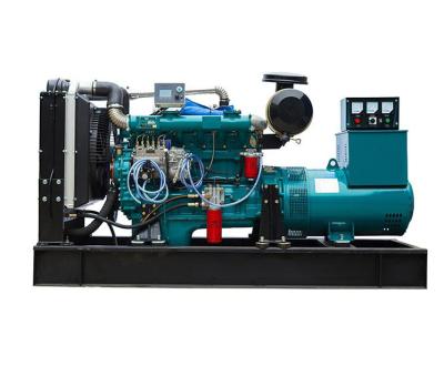 China New open type 100kw diesel generator set powered by Ricardo GR-125 engine for sale